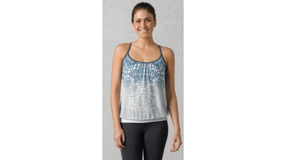 prAna Meadow Top - Women's-Blue Daydream-Small