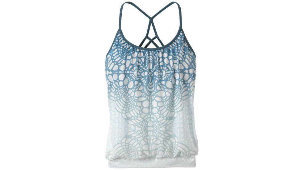 prAna Meadow Top - Women's-Blue Daydream-Small