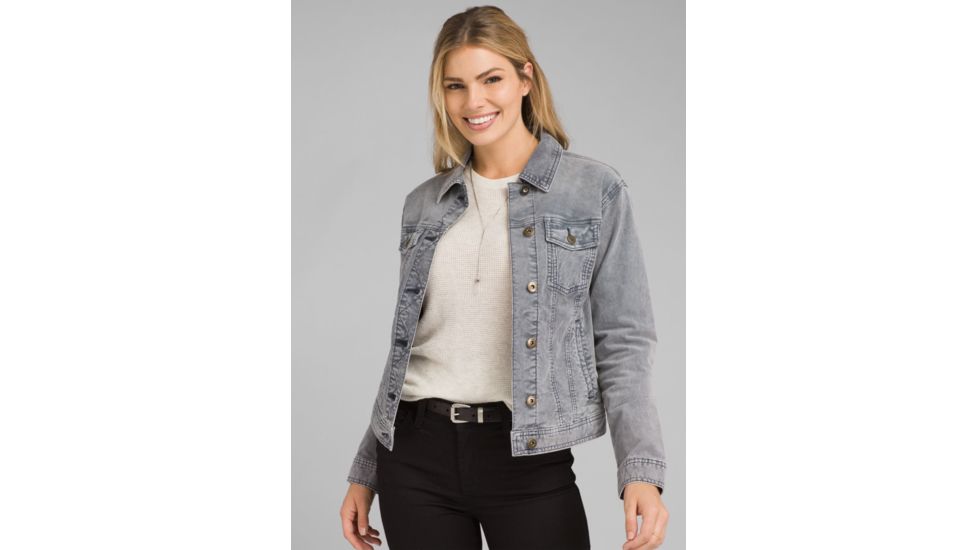 prAna Merrigan Jacket - Womens, Noir Blue, Large, W23190969-NOBL-L