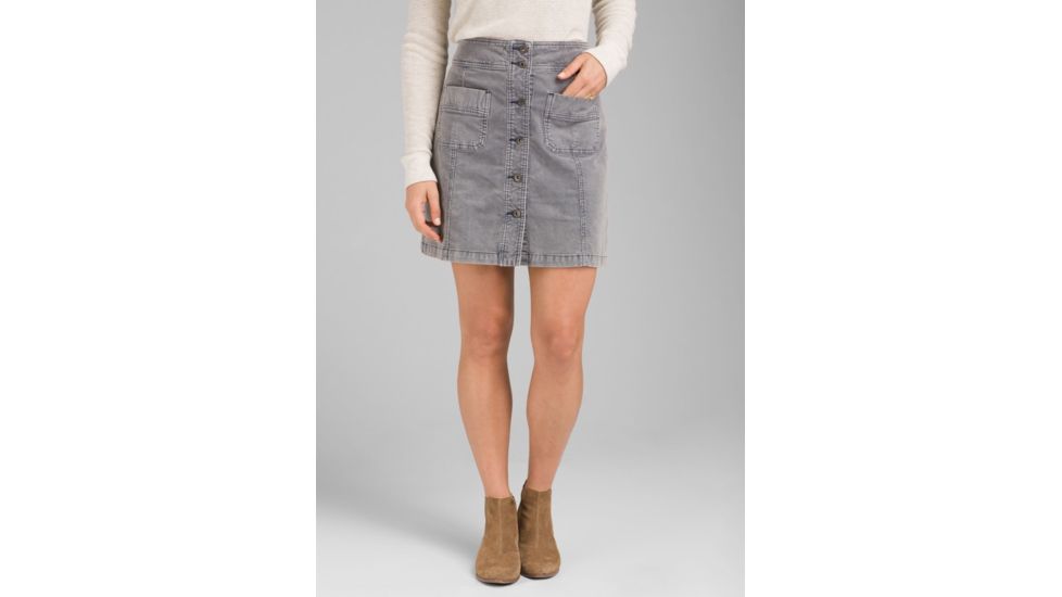 prAna Merrigan Skirt - Womens, Noir Blue, 8, W33190879-NOBL-8