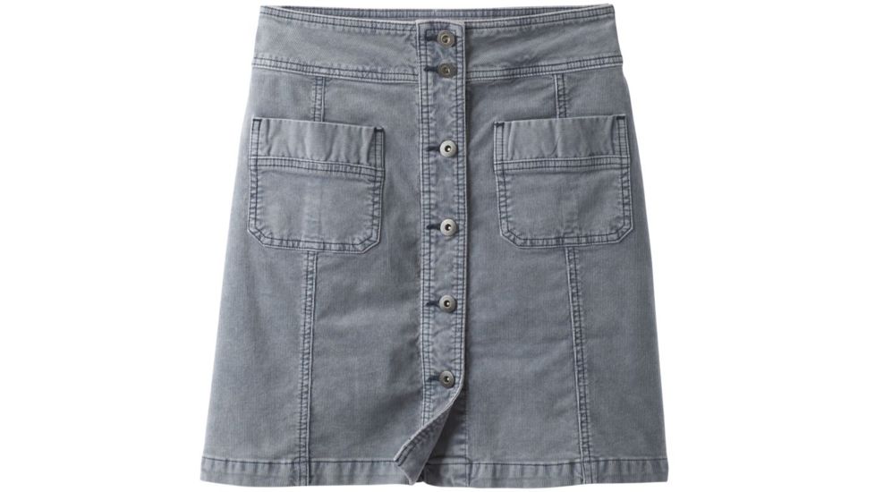 prAna Merrigan Skirt - Womens, Noir Blue, 8, W33190879-NOBL-8