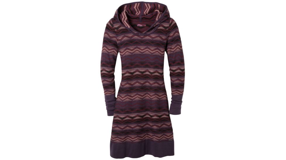 prAna Meryl Sweater Dress - Women's-Dark Purple-Small