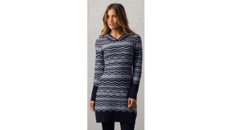 Meryl Sweater Dress - Womens-Black-Large