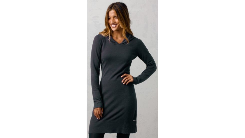 Meryl Sweater Dress - Womens-Charcoal-X-Small