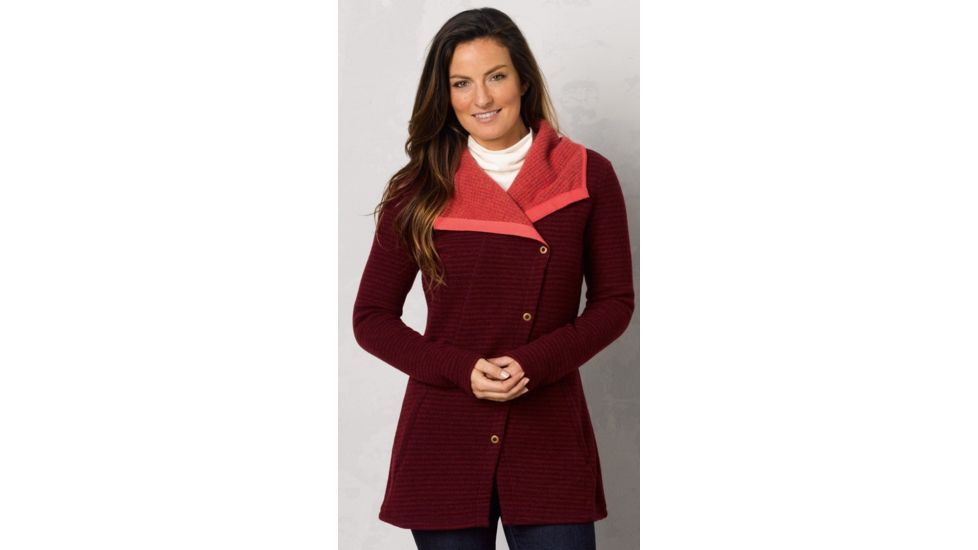 prAna Milana Jacket - Women's-Redberry-X-Large