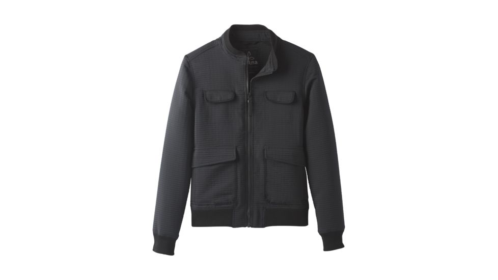 prAna Minx Bomber Jacket Womens, Black, Small, W21180415-BLK-S