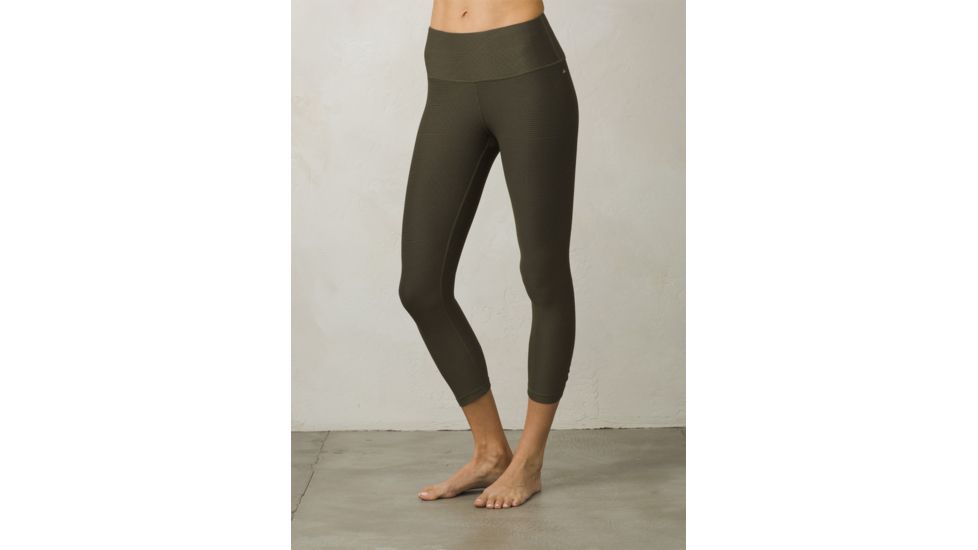 Prana Misty Capri Womens, Cargo Green Geo, Small, W41170137-CGGO-S
