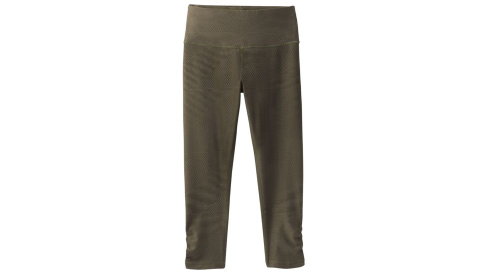 prAna Misty Capri Womens, Carmine Pink Geo, Large, W41170137-CPGO-L