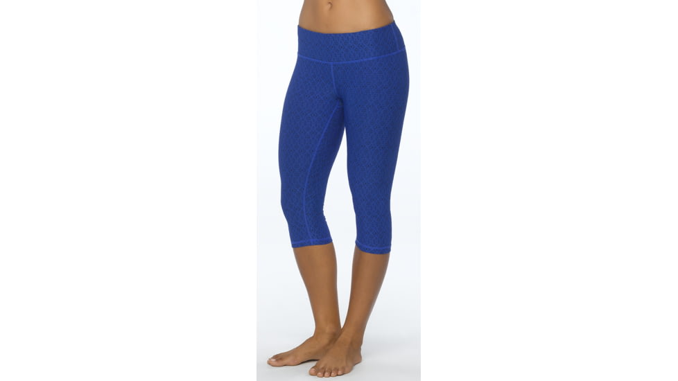 prAna Misty Knicker - Women's-Blue Jay Jacquard-Small