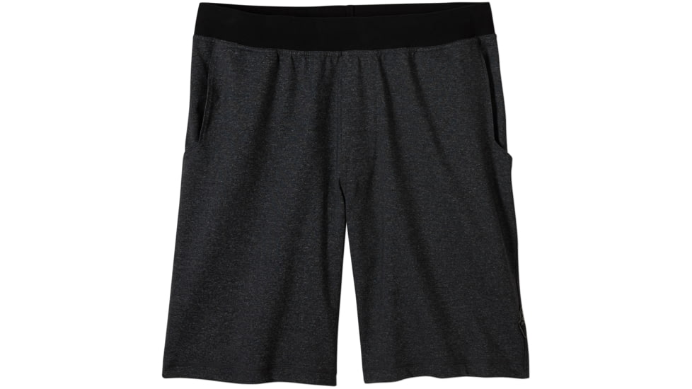 prAna Mojo Chakara Short - Men's -Charcoal Heather-Medium