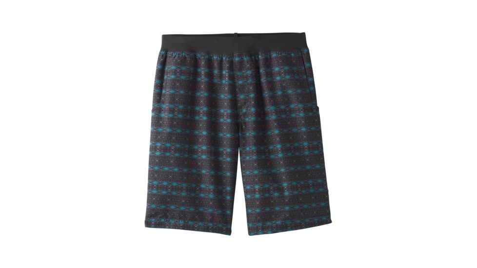 prAna Mojo Short - Mens, Black Cenote, Medium, M3MOJO110-BKCE-M