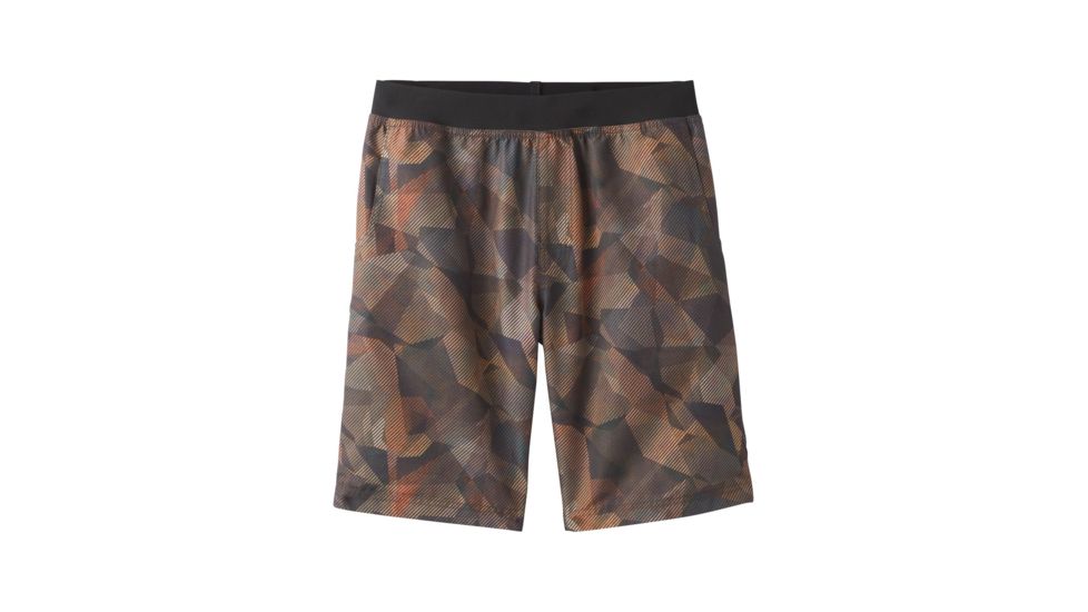 prAna Mojo Short Mens, Cumin Hex, Large, M3MOJO110-CUHX-L