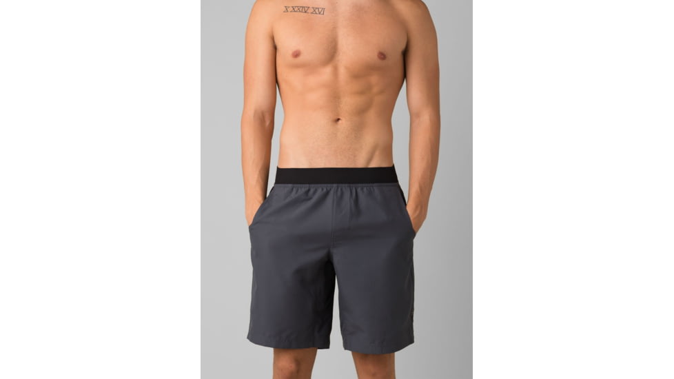 prAna Mojo Shorts - Men's, Extra Large, Coal, 1963761-020-10-XL