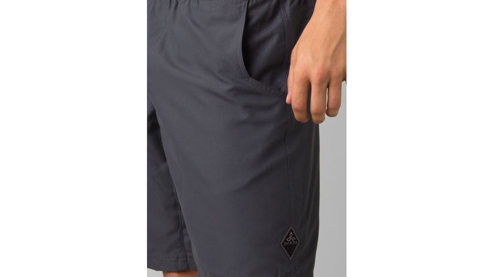 prAna Mojo Shorts - Men's, Extra Large, Coal, 1963761-020-10-XL
