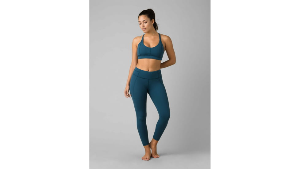 prAna Momento 7/8 Legging - Womens, Atlantic, Small, W41180609-ATL-S