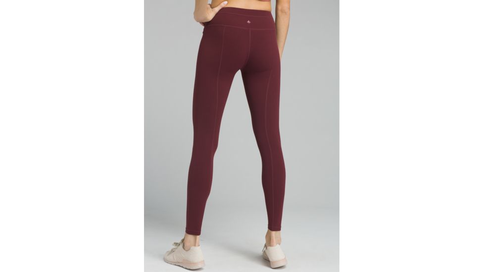 prAna Momento 7/8 Legging - Women's, Black Cherry, Small, W41180609-BKCY-S