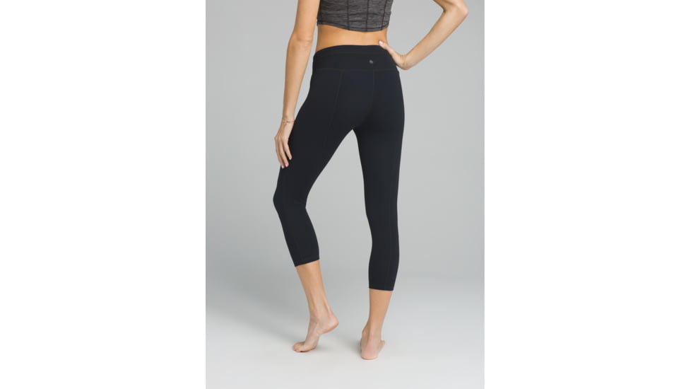 prAna Momento Capri - Womens, Black, Small, W41180610-BLK-S