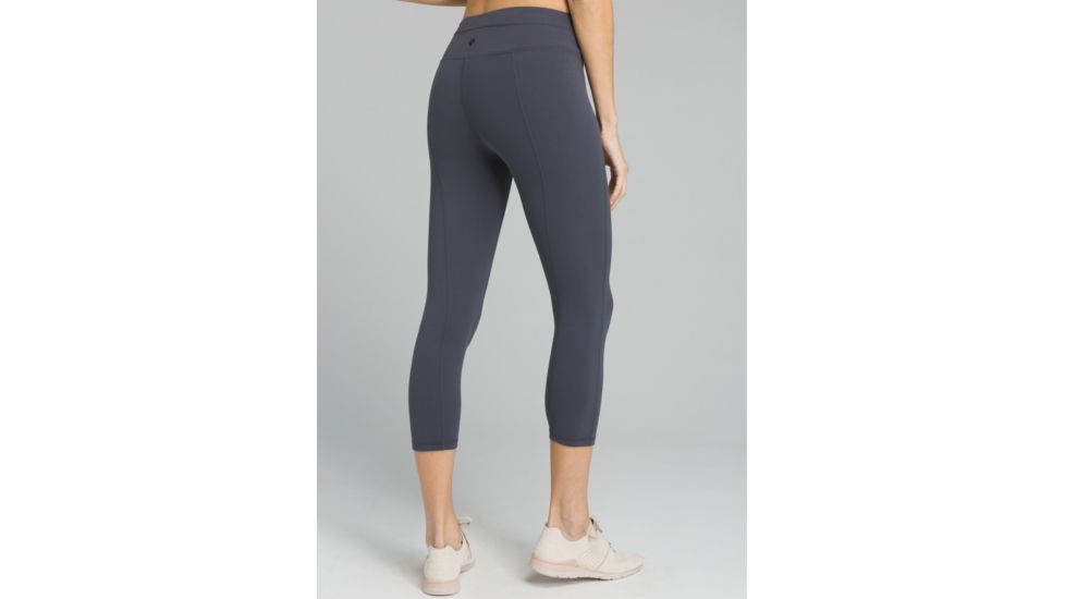 prAna Momento Capri - Womens, Coal, Small, W41180610-COAL-S