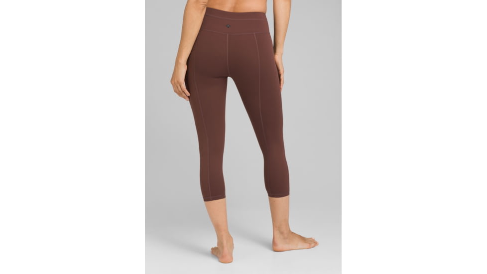 prAna Momento Capri - Womens, Cocoa, Medium, W41180610-COA-M