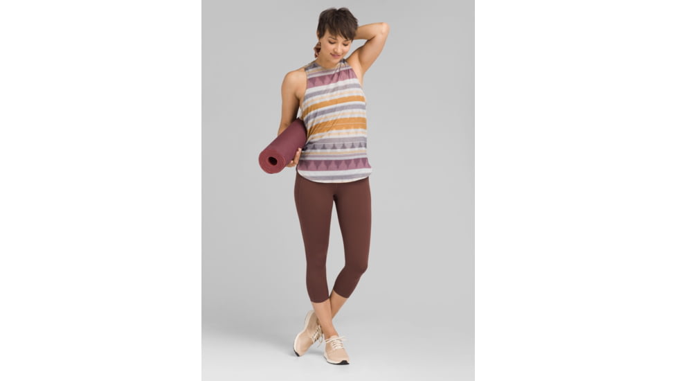 prAna Momento Capri - Womens, Cocoa, Medium, W41180610-COA-M