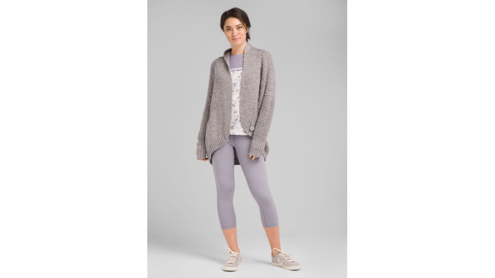 prAna Momento Capri - Womens, Vapor, Large, W41180610-VAP-L