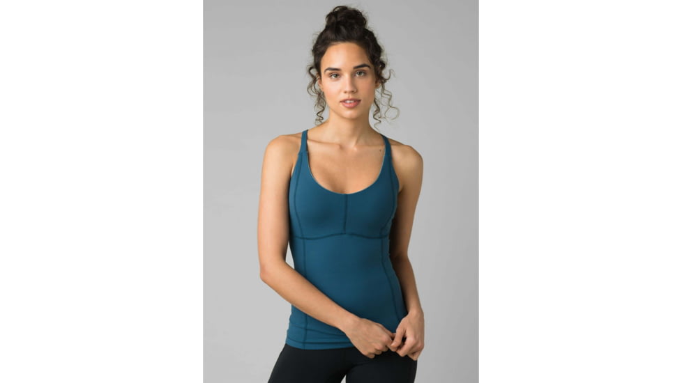 prAna Momento Top - Womens, Atlantic, Extra Small, W13190959-ATL-XS
