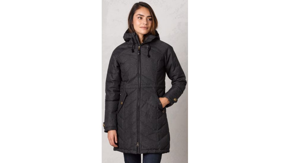 prAna Mona Jacket - Women's-Black Heather-X-Small