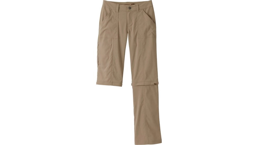 prAna Monarch Convertible Pant - Women's-Dark Khaki-Long Inseam-0