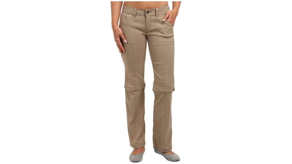 prAna Monarch Convertible Pant - Women's-Khaki-Regular Inseam-14