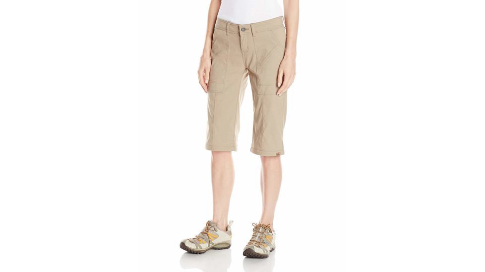 prAna Monarch Convertible Pant - Womens-Dark Khaki-Short Inseam-0