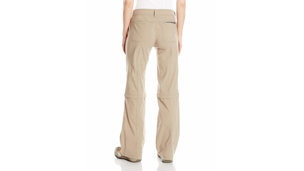 prAna Monarch Convertible Pant - Womens-Dark Khaki-Short Inseam-0