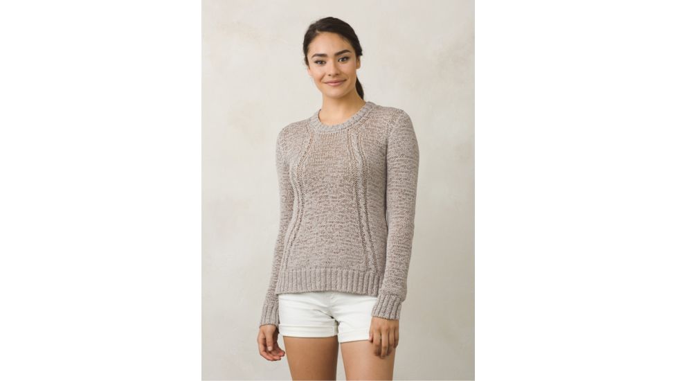 Prana Monique Sweater, Cobblestone, XL, W21170100-COB-XL