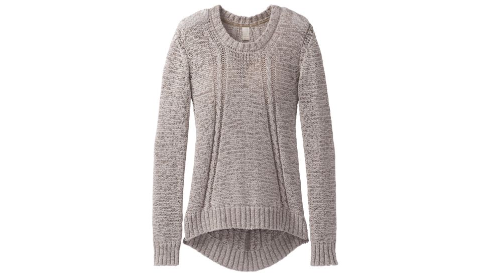 prAna Monique Sweater, Cobblestone, XL, W21170100-COB-XL