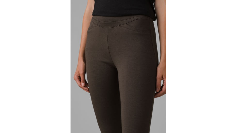 prAna Monte Baldo Legging Pants, Black Olive, Medium, 1961491-300-RG-M