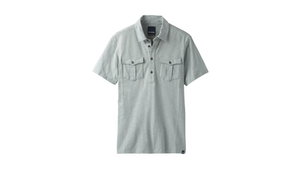 prAna Montroyal Polo - Mens, Agave, XLarge, M11191470 -033-XL