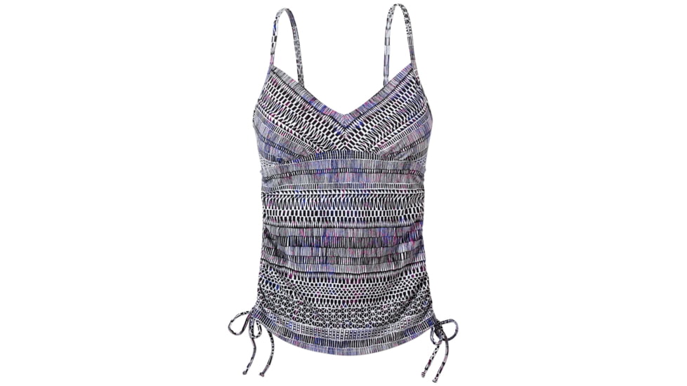 prAna Moorea Tankini Top - Women's-Black Driftwood-Small