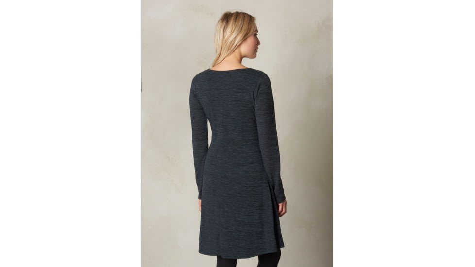 Prana Nadia Dress, Coal, M, W3NADI315-COAL-M