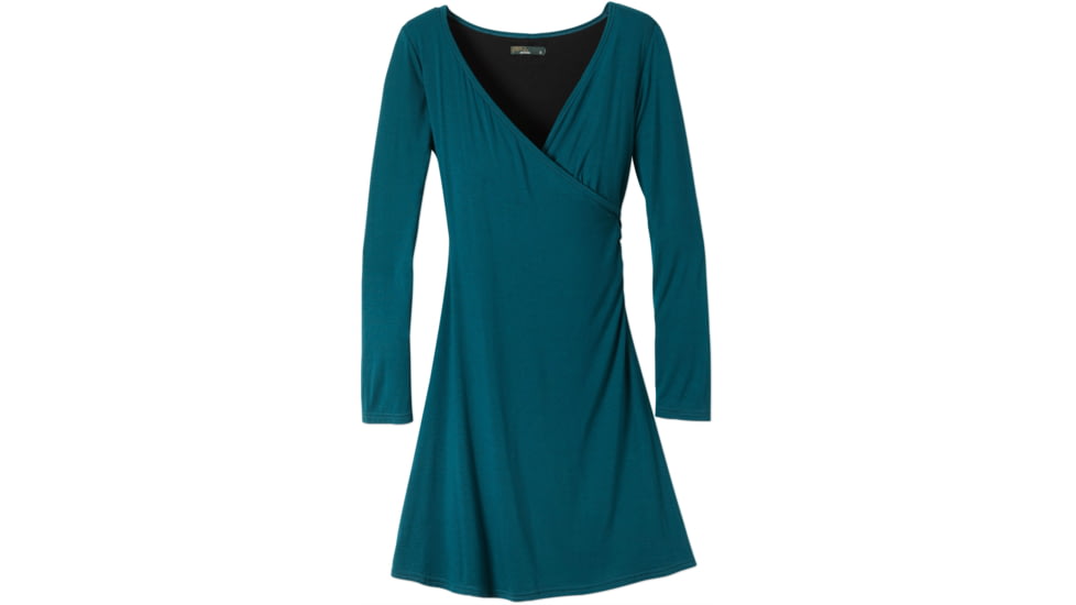 prAna Nadia Dress - Women's-Deep Teal Clearance-Small
