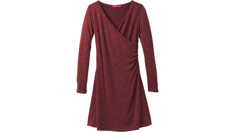 prAna Nadia Dress - Women's-Nocturnal Red-Small