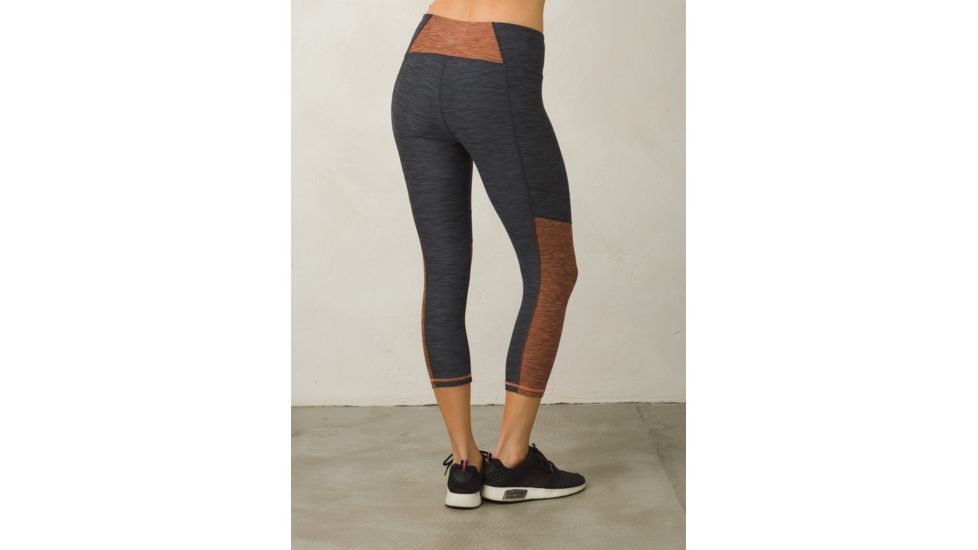 Prana Needra Capri Womens, Charcoal, X-Small, W41180497-CHR-XS