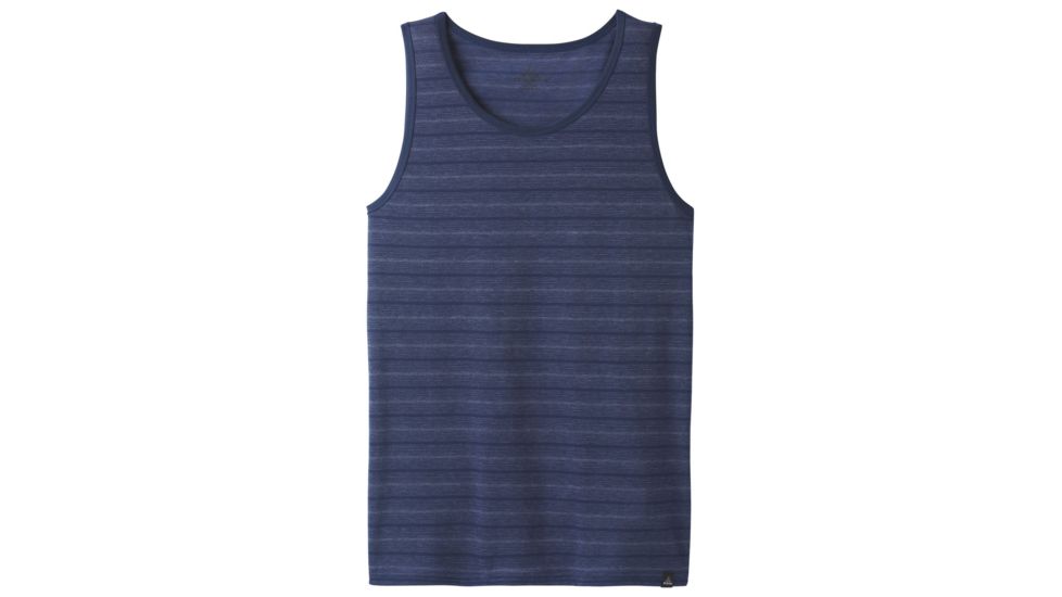 prAna Neriah Tank - Mens, Blue Anchor Stripe, Small, M11191452 -414-S