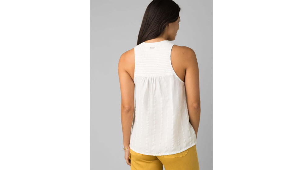 prAna Nieves Tank - Womens, Soft White, Large, W11202119-SOWT-L