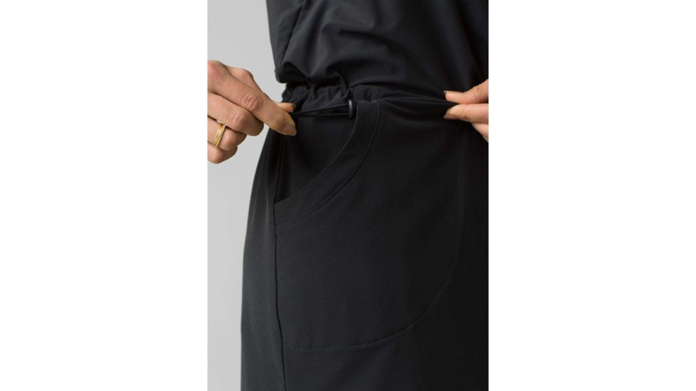 prAna Norma Dress - Womens, Black, Medium, W31202068-BLK-M