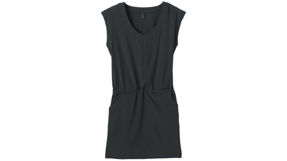 prAna Norma Dress - Womens, Black, Medium, W31202068-BLK-M