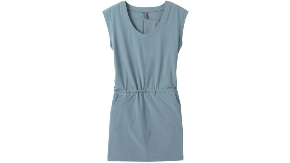 prAna Norma Dress - Womens, Smoky Blue, Medium, W31202068-SMBL-M