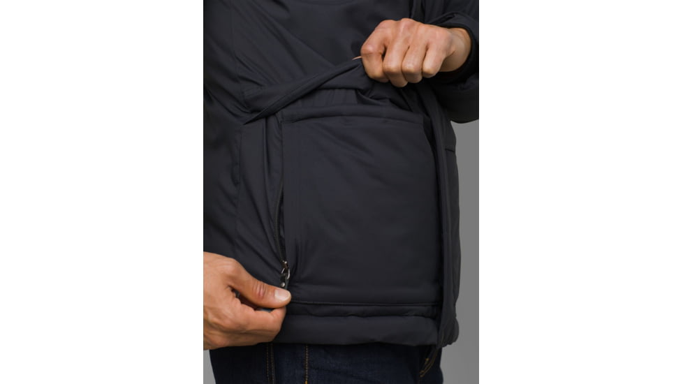 prAna Novad Path Jacket, Black, Medium, 1962001-001-M