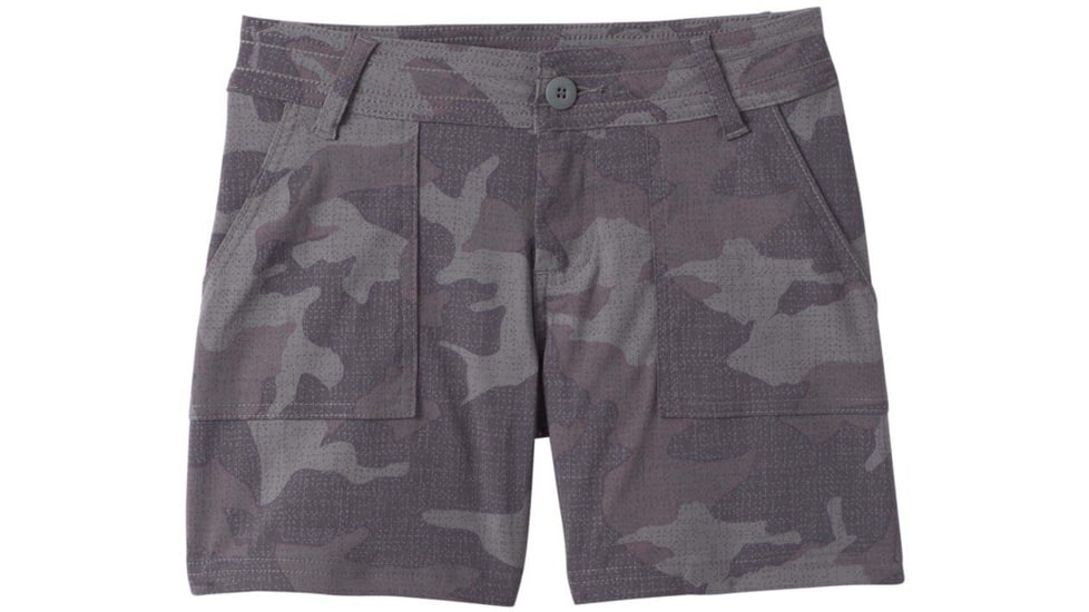 prAna Olivia Short - Women's, Gravel Camo, 6, 5in, W3119RG24-GVCA-6