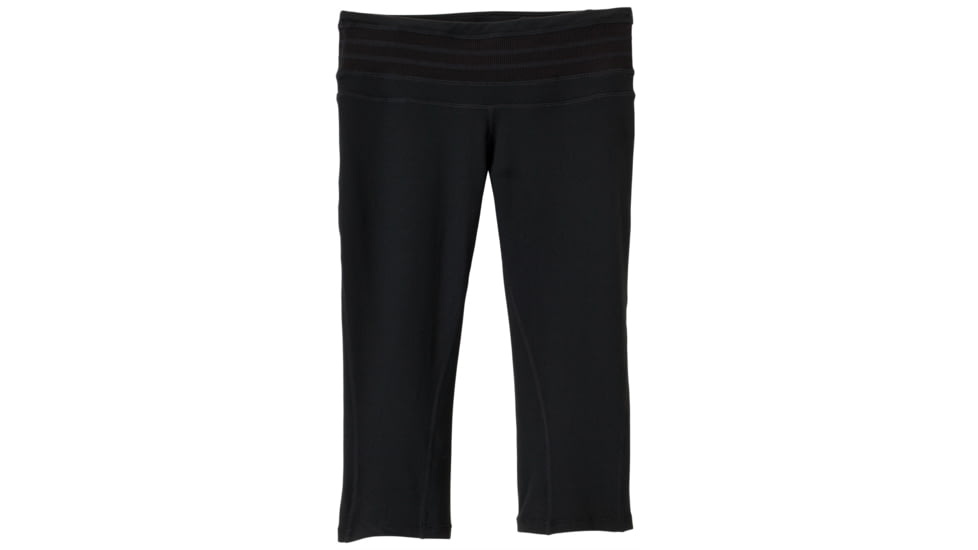 prAna Olympia Knicker - Women's-Black-Regular Inseam-X-Large