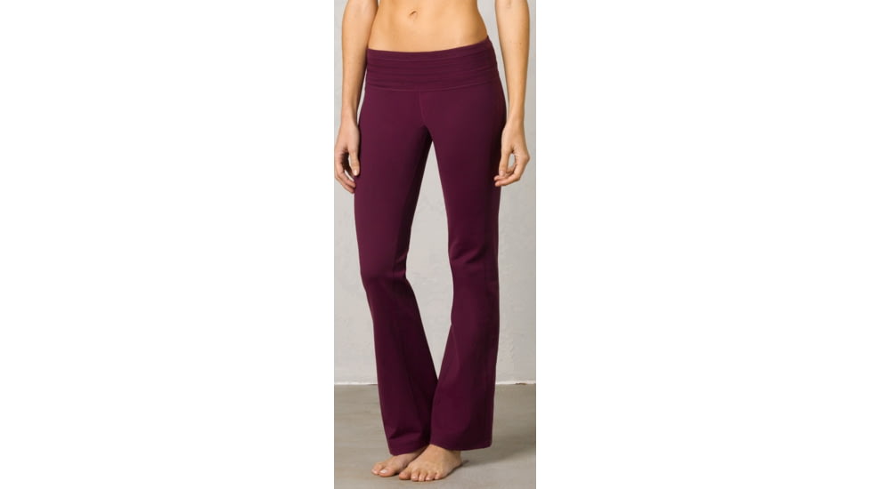 prAna Olympia Pant - Women's-Black Plum-Long Inseam-Small