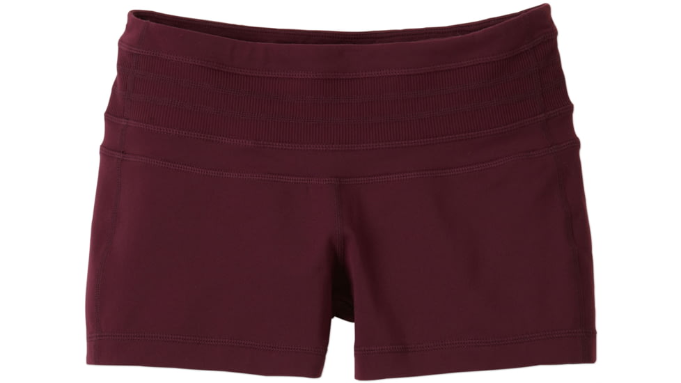 prAna Olympia Short - Women's -Black Plum-3 in-Small
